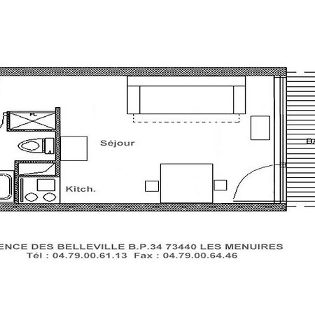 Residence Dorons - Studio Agreable - Centre Station Mae-3404 Saint-Martin-de-Belleville Exteriör bild